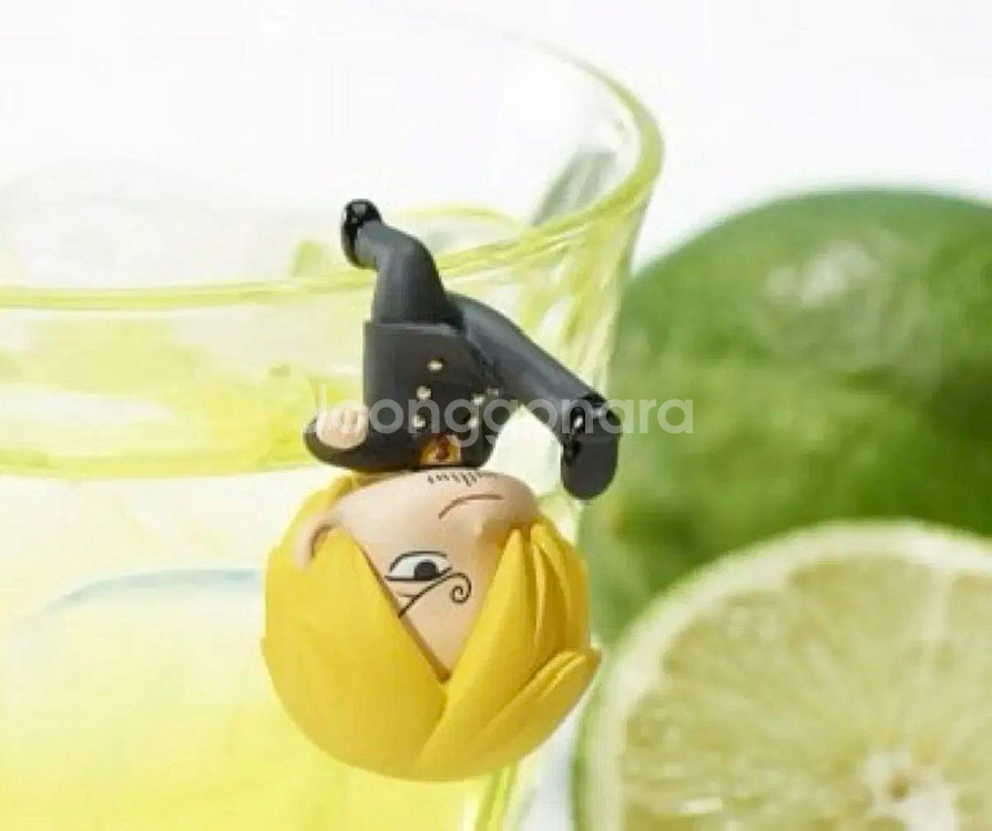 원피스 오차챠토모해적컵위미니피규어가챠_루피조로상디나미쵸--1