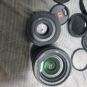 소니 a마운트 렌즈 50mm f1.8,16-80 칼번들