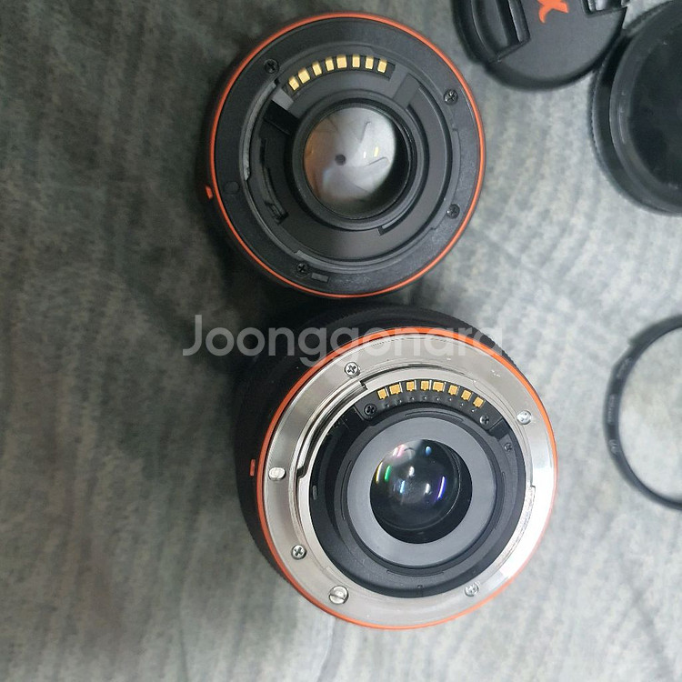 소니 a마운트 렌즈 50mm f1.8,16-80 칼번들--2