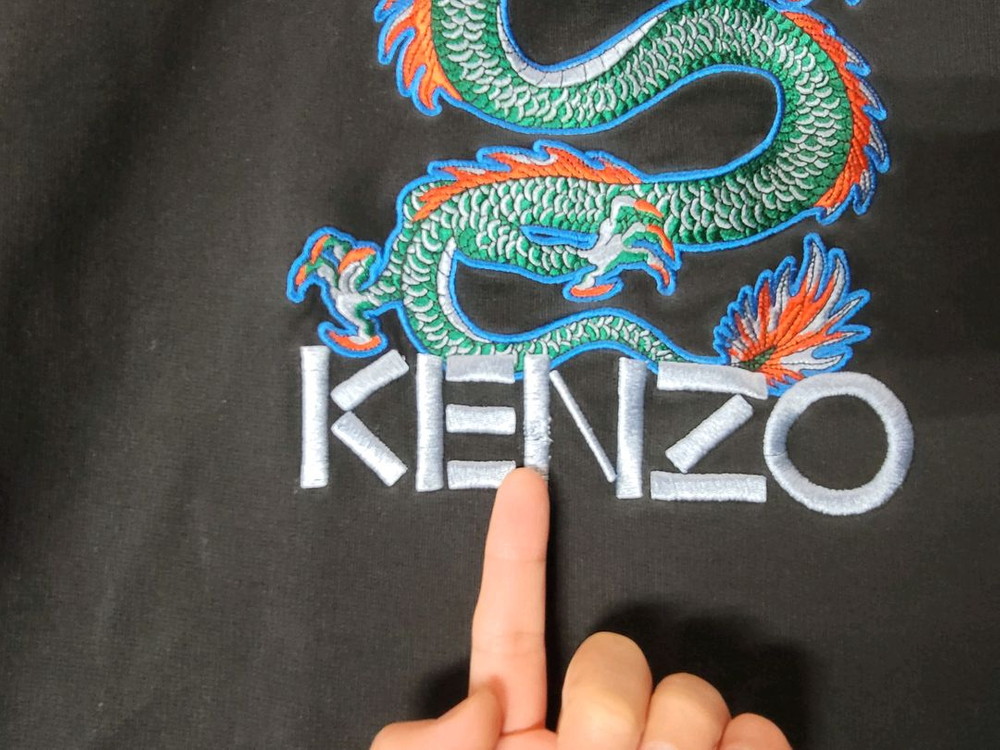 KENZO 겐조 드래곤자수 여성 맨투맨--5