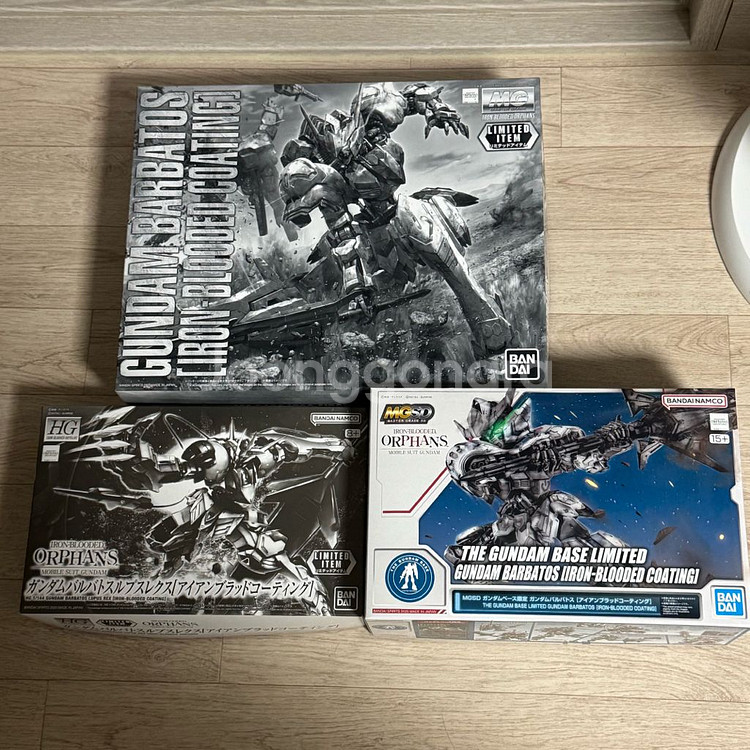 MGSD MG HG 발바토스 아이언 블러드 코팅 3종--0