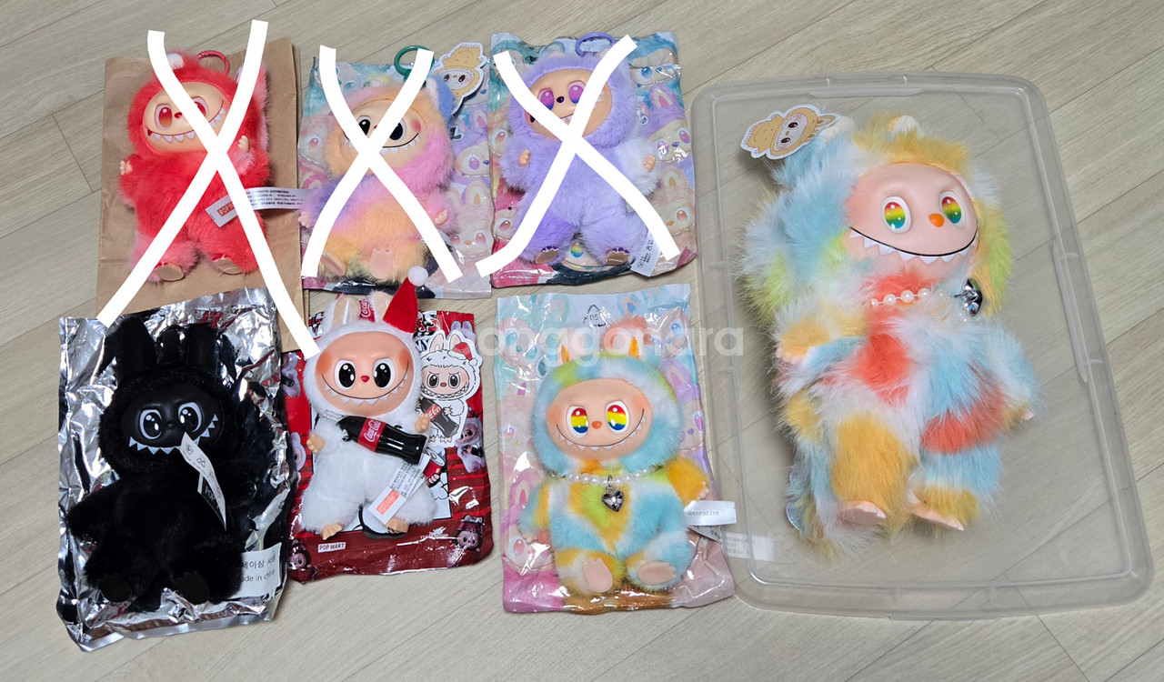 라부부 인형키링--0