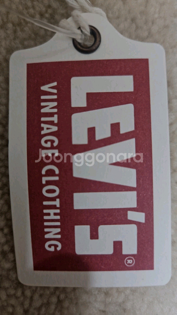 리바이스 LVC 1960s 레더 쉘퍼 자켓 S사이즈--5