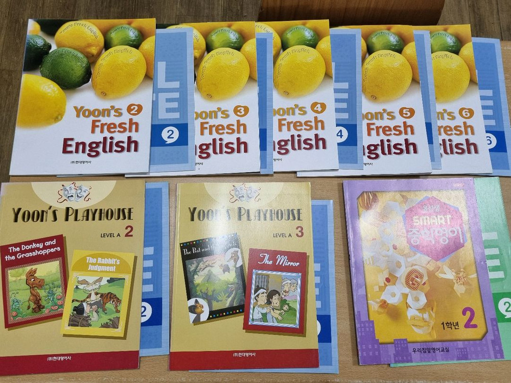 윤선생 영어 문장교재 새책 팝니다 이미지