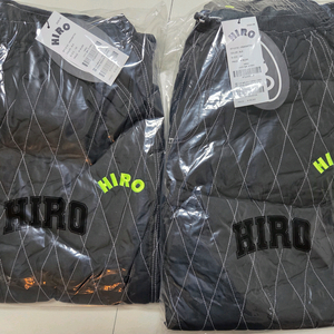 (20%할인가)히로 퀼팅 조거팬츠 블랙140 150