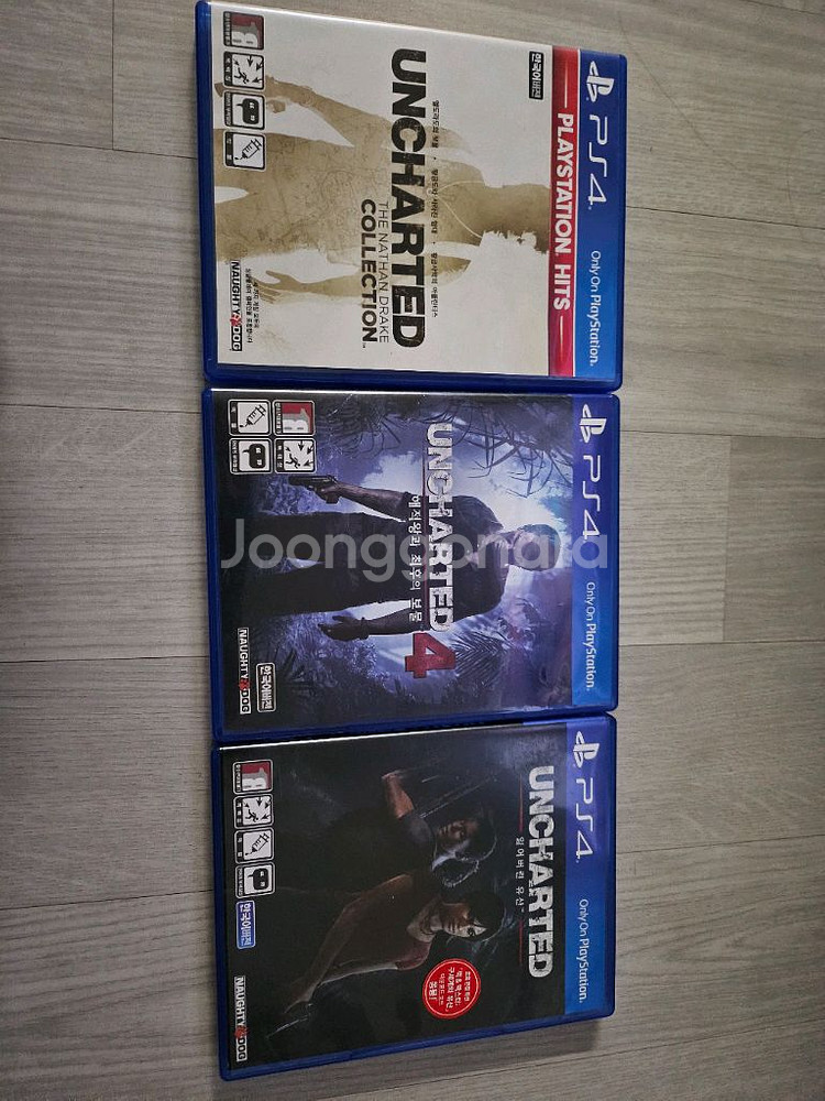 ps4 언차티드 세트--0
