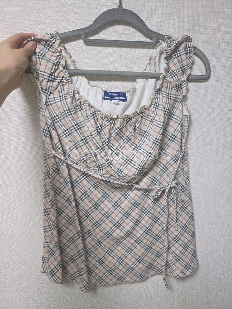 버버리 체크 나시티--0