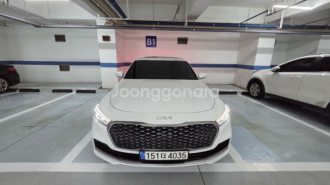 2022년 K9 흰색 신차가 7420만원 판매--0
