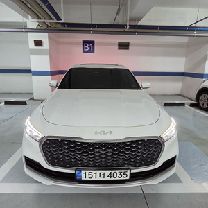 2022년 K9 흰색 신차가 7420만원 판매