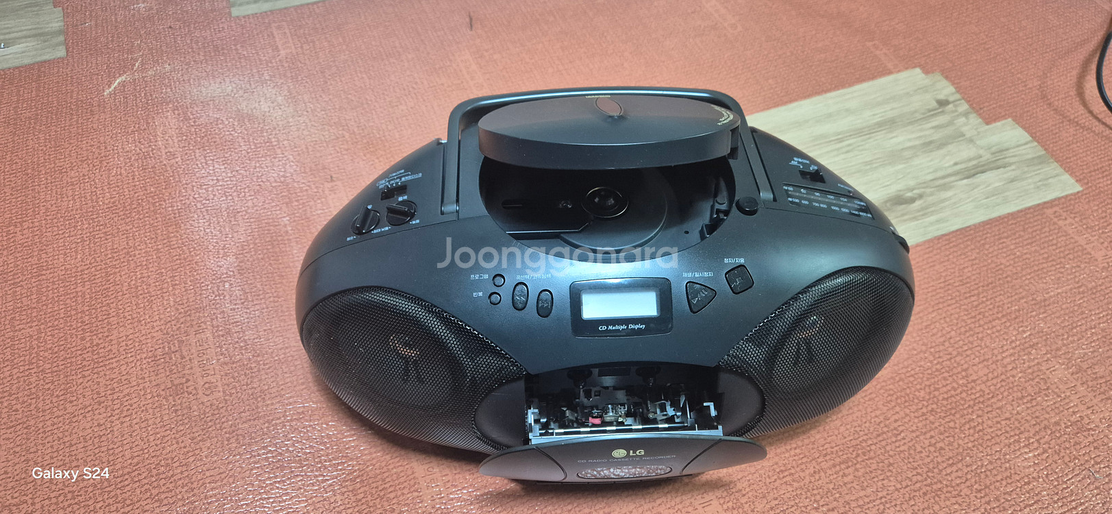 엘지 카세트라디오 CD330Z. 카세트플레이어.CD플레이어.--3