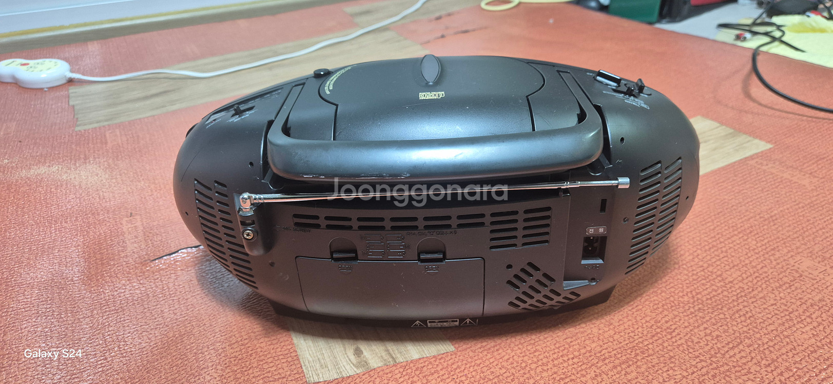 엘지 카세트라디오 CD330Z. 카세트플레이어.CD플레이어.--1