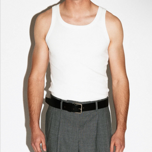 Calirfornia arts 크롭 나시 아이보리xl