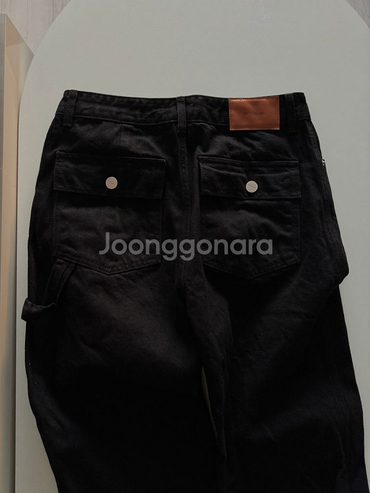 문달 카펜터 데님 블랙 m사이즈--9