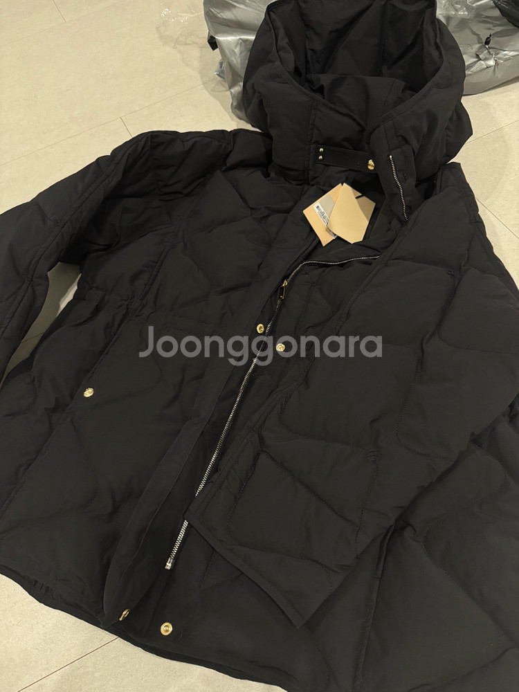 SJSJ 드로우스트링 퀼팅 구스 568 후드점퍼 76(--2