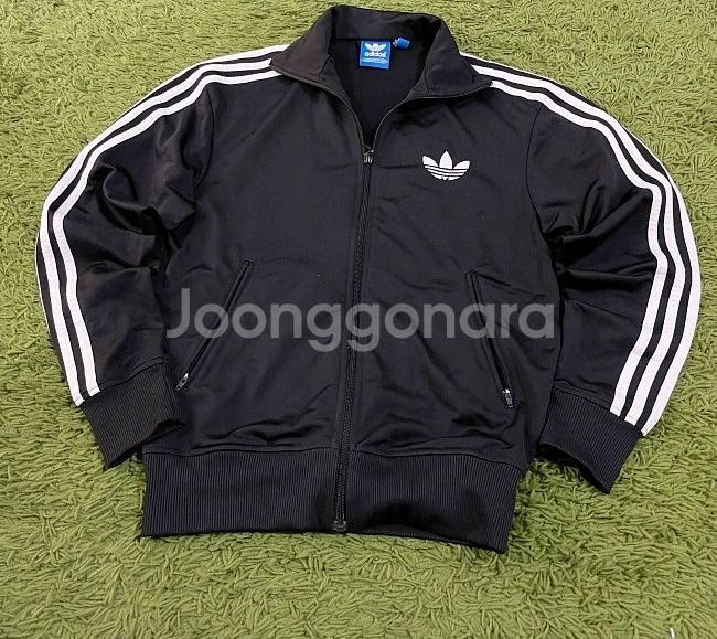 아디다스 파이어버드 블랙 검정 트랙탑 져지집업 85--0