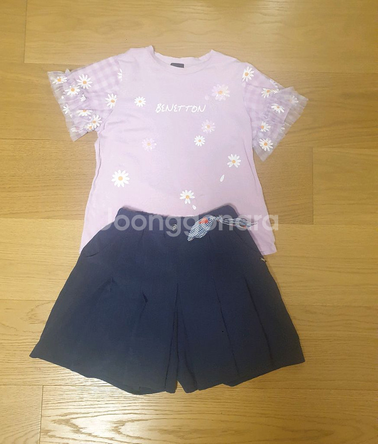 (155) 베네통키즈, 티파니키즈 상하복--0