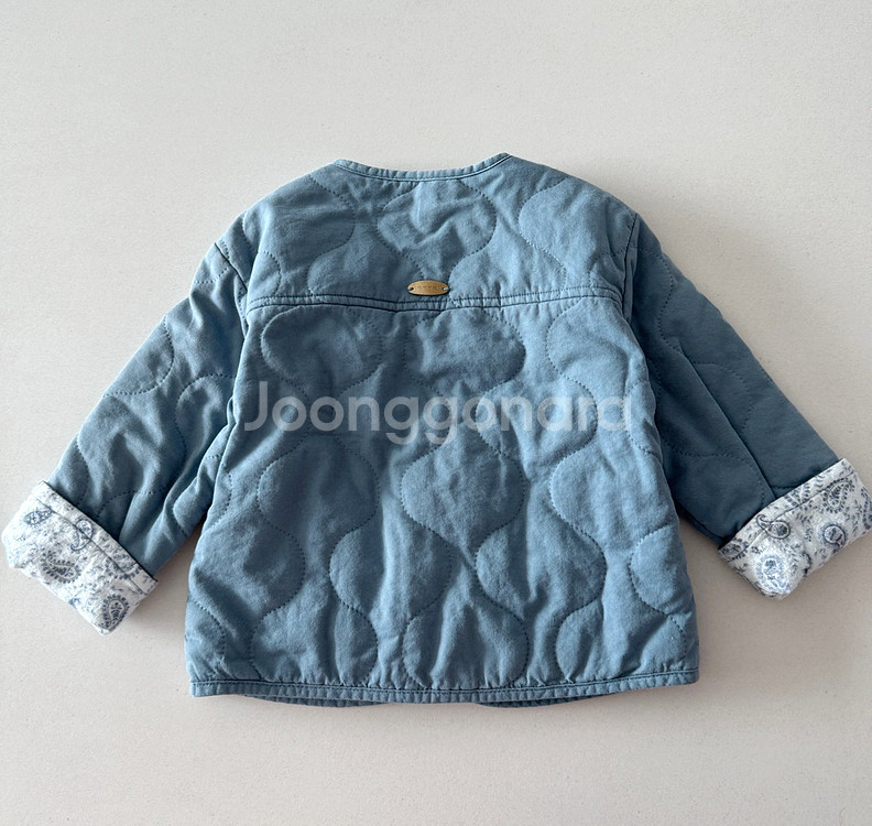 에뜨와 리버서블 누빔자켓 24개월--1