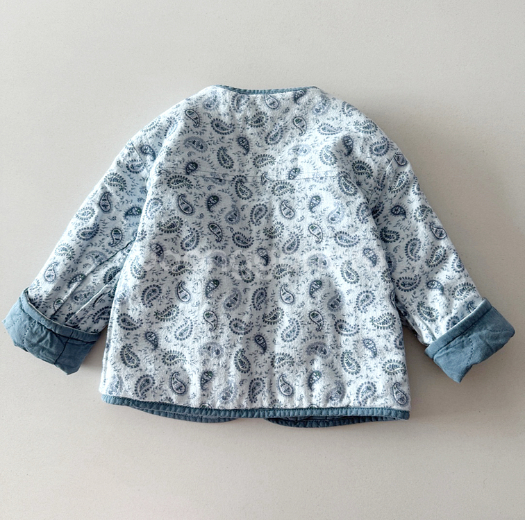 에뜨와 리버서블 누빔자켓 24개월--4