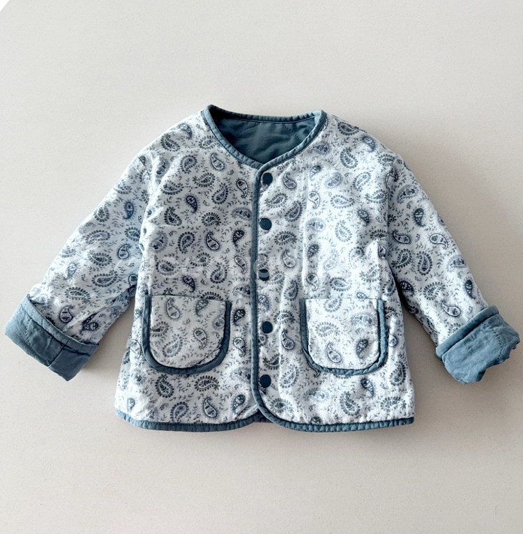 에뜨와 리버서블 누빔자켓 24개월--3