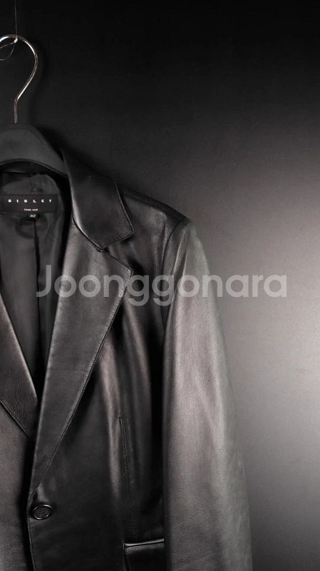 [M] 시슬리 여성 가죽자켓--1