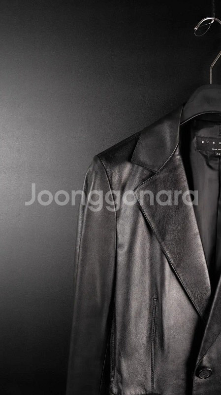 [M] 시슬리 여성 가죽자켓--2