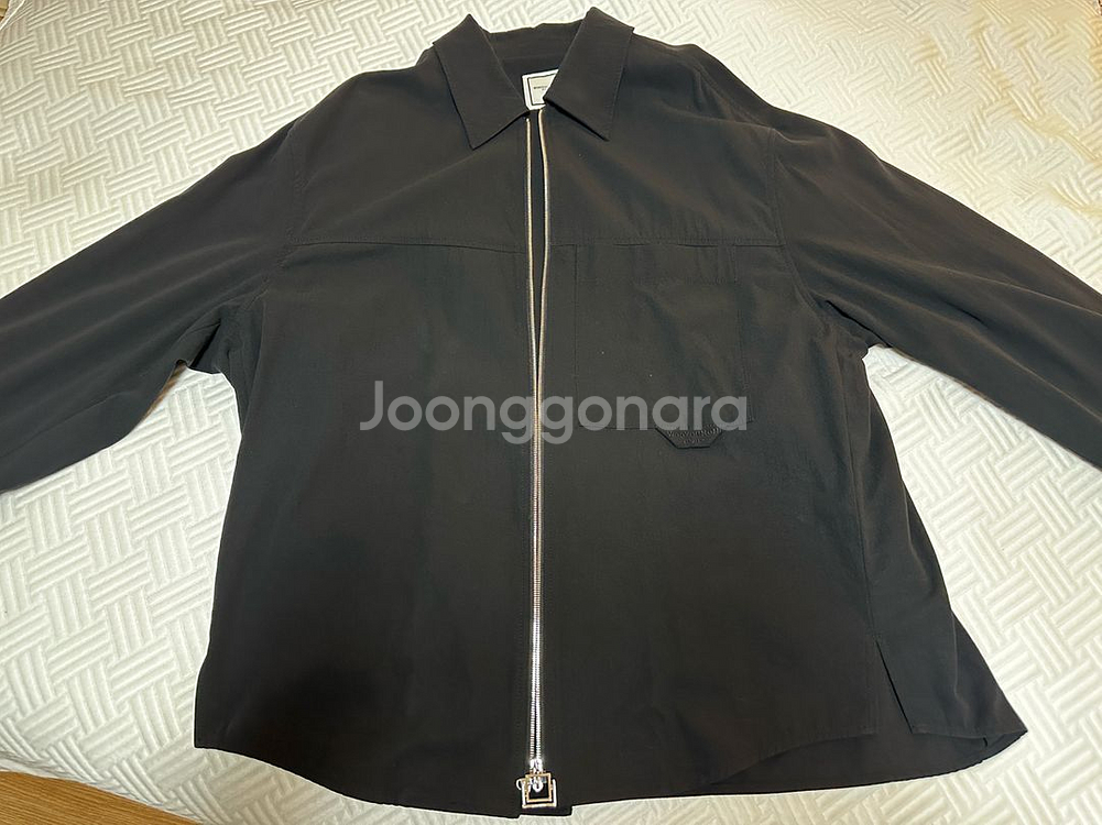 (52) 22ss 우영미 집업 블랙 셔츠 자켓--2