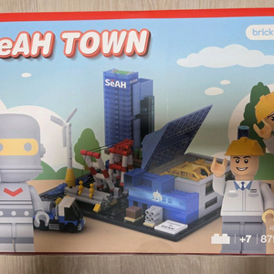 브릭피규어시리즈 세아타운 블럭 879피스(블록 장난감