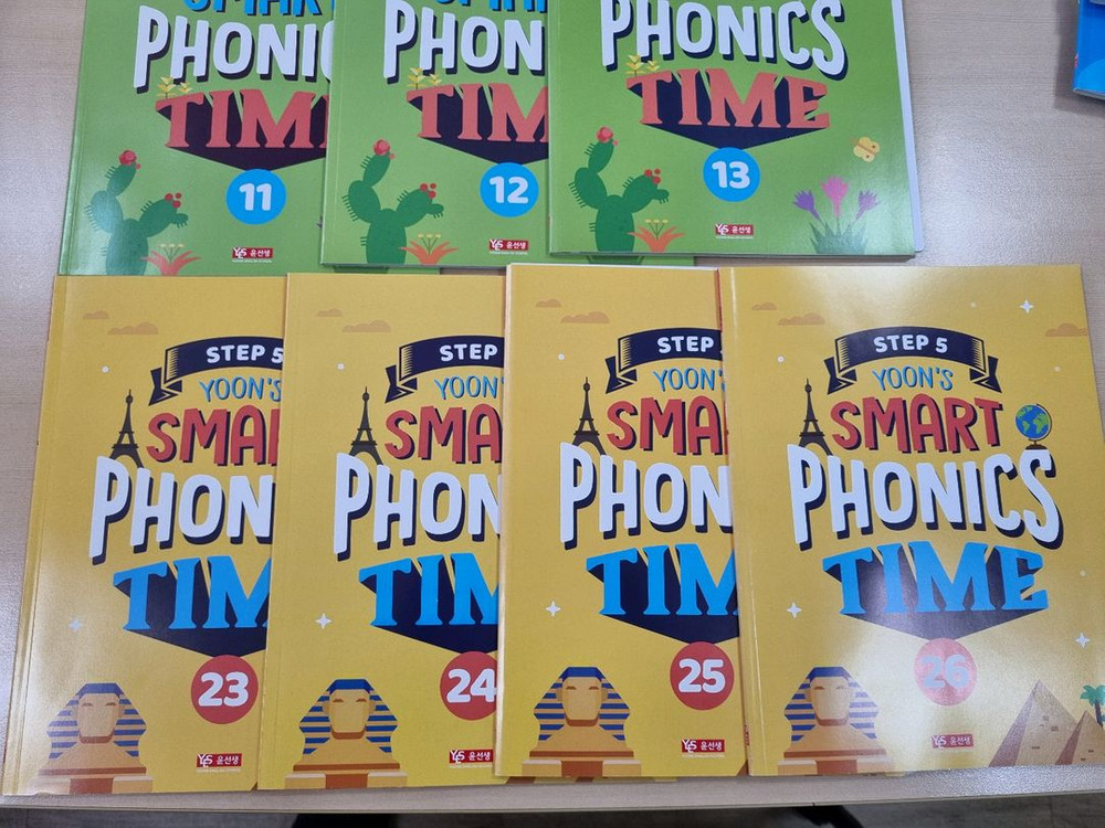 윤선생 영어 파닉스 교재 새책 팝니다 이미지