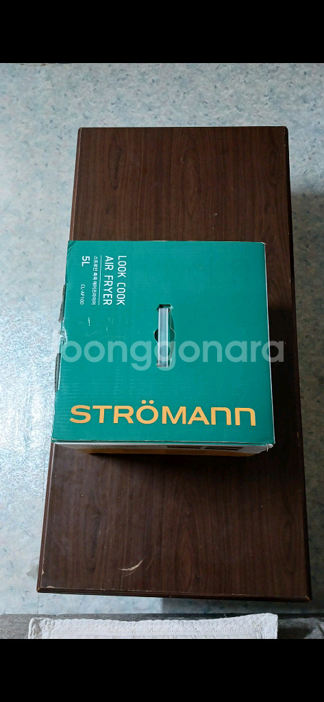 새제품 스트로만 룩쿡 보이는 투명창 에어프라이어 5L--1