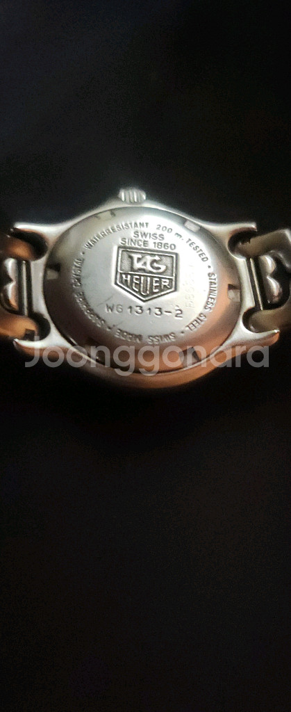 태그호이어 엘레강스 200미터방수26미리 여성새상품급--1