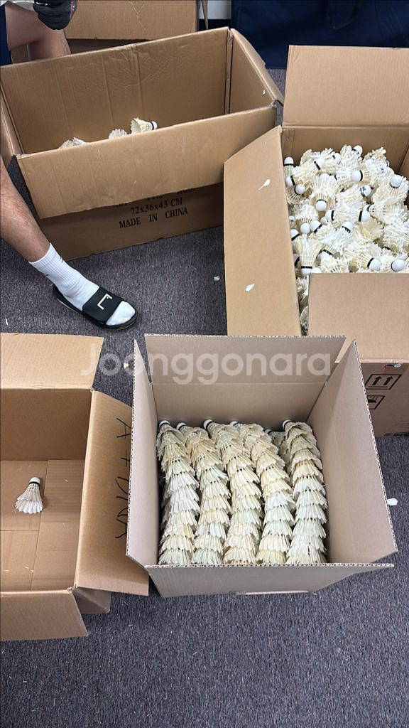 셔틀콕 레슨볼 헌콕 헌볼 판매합니다.--2