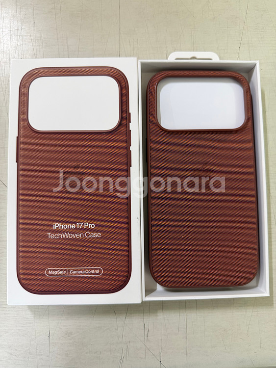 아이폰 17프로 테크우븐 케이스 판매합니다.--2