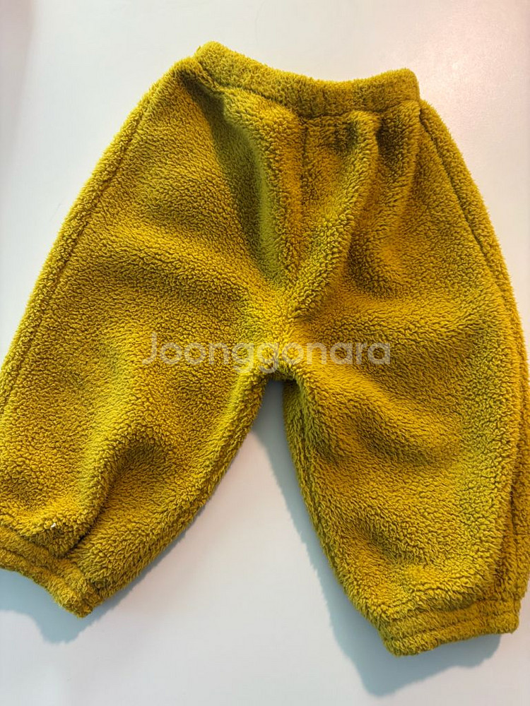 꼬숑 마쉬멜로우 팬츠 머스타드 L사이즈--1