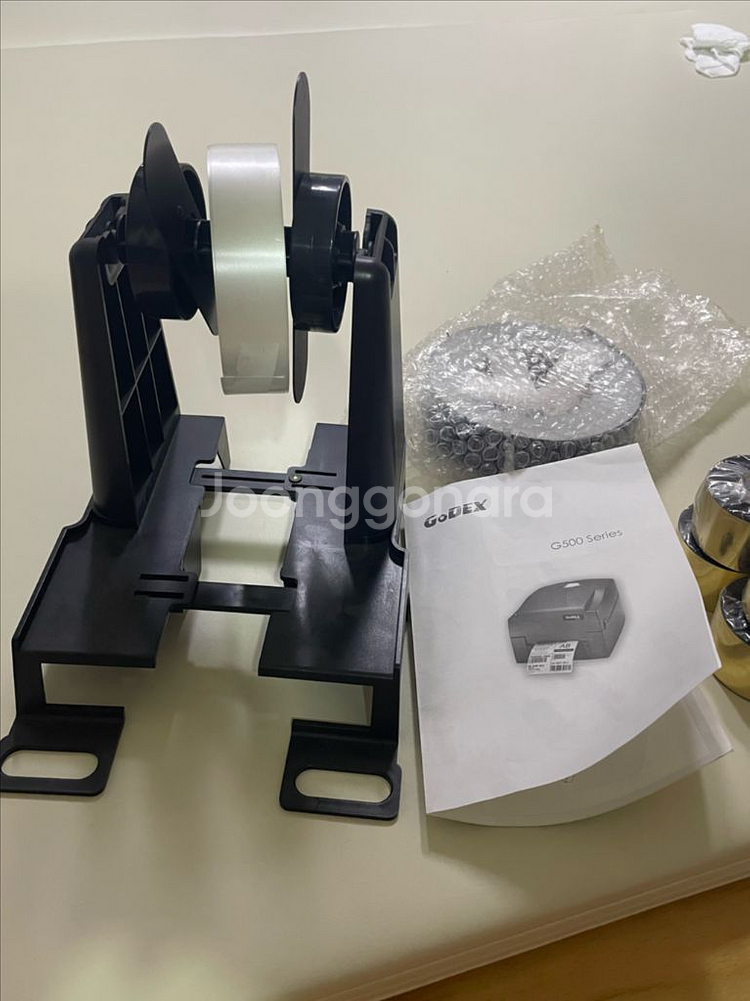 거의 새제품, 바코드 라벨 프린터 고덱스 G500 팝니다.--5