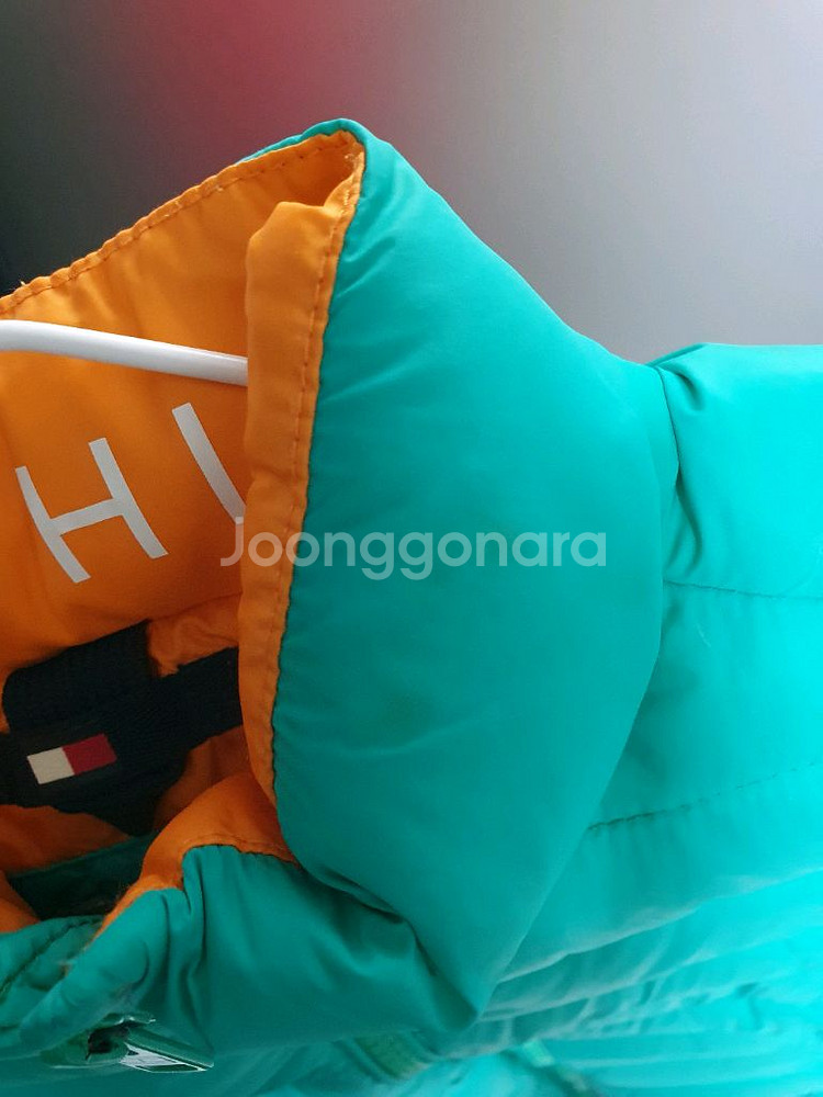 타미힐피거 키즈 패딩 116 민트--2