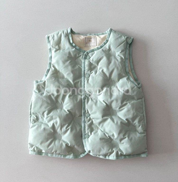 에뜨와 경량 패딩조끼24개월--0