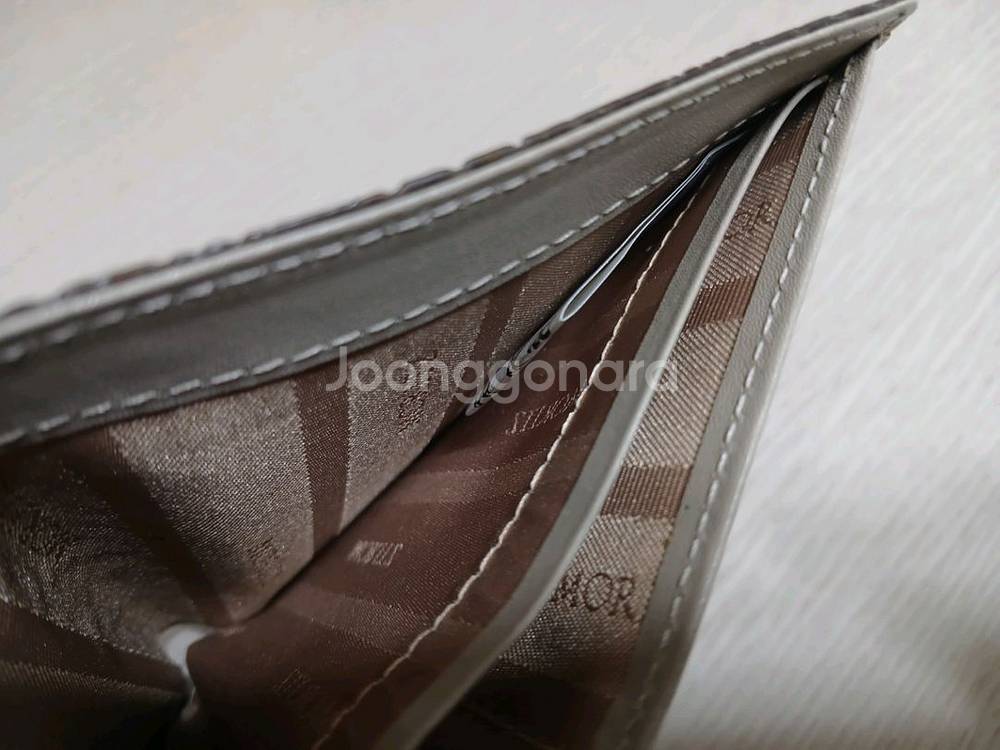 모리츠(정품) 남성 천연 소가죽 반지갑 (거의 새것)--6