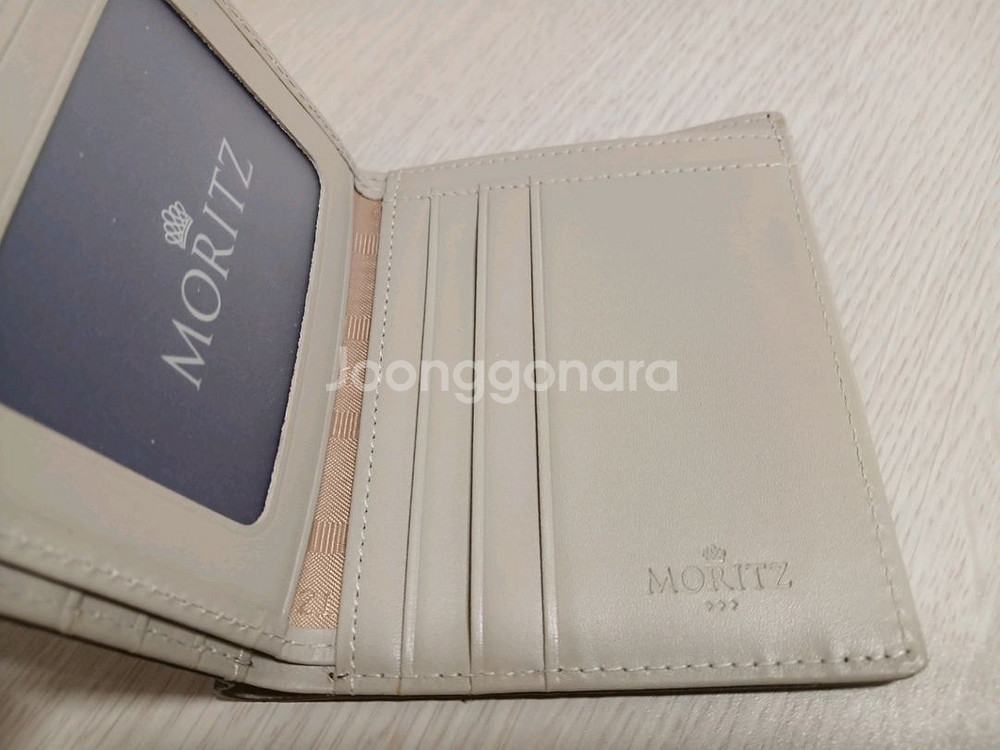 모리츠(정품) 남성 천연 소가죽 반지갑 (거의 새것)--4