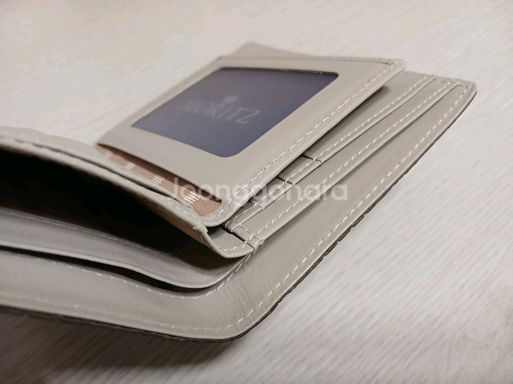 모리츠(정품) 남성 천연 소가죽 반지갑 (거의 새것)--5