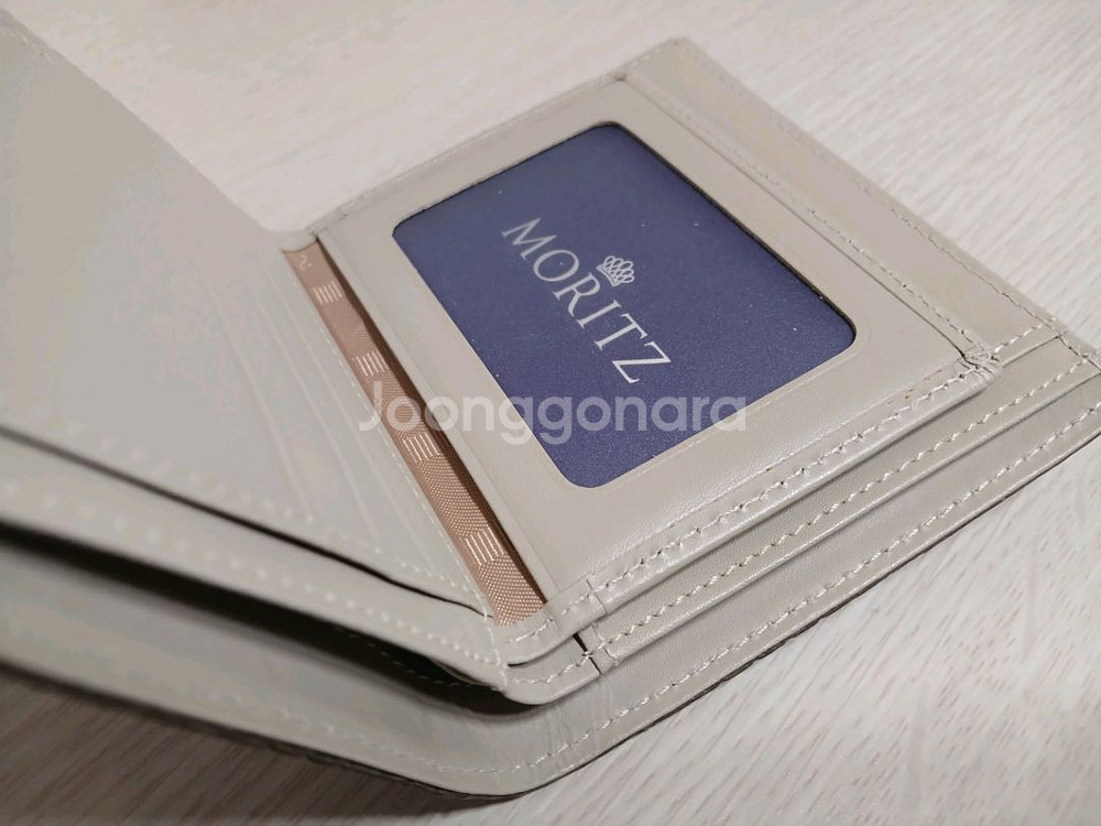 모리츠(정품) 남성 천연 소가죽 반지갑 (거의 새것)--7