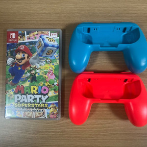닌텐도 스위치 마리오파티 슈퍼스타즈 + 조이콘그립