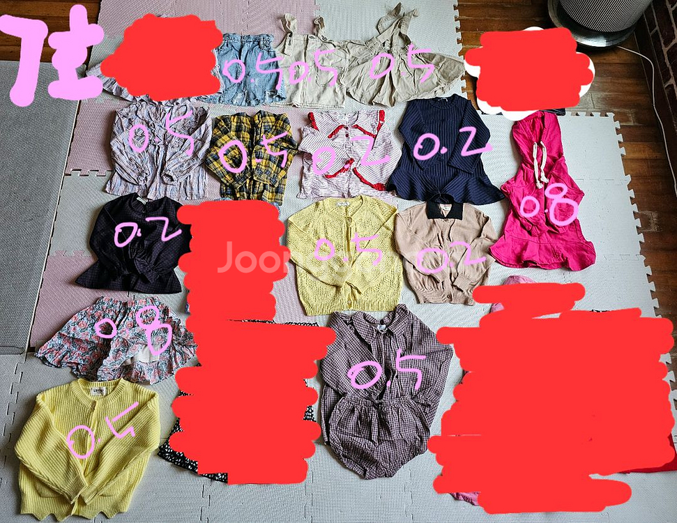 여아옷 100호110호 봄가을여름 일괄 신발나눔--0