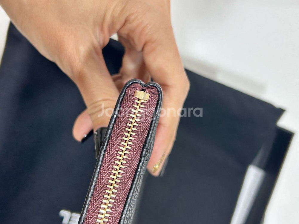 샤넬 미듐 클러치(블랙, 금장)--5