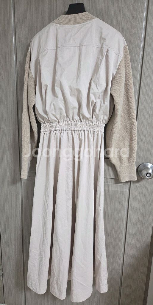 시스템 텍스처 스트랩 백밴딩 드레스 랑방 마인 타임--6