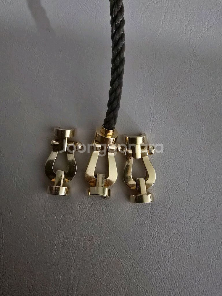 프레드 팔찌 18k 2개( L ,옐골)--0