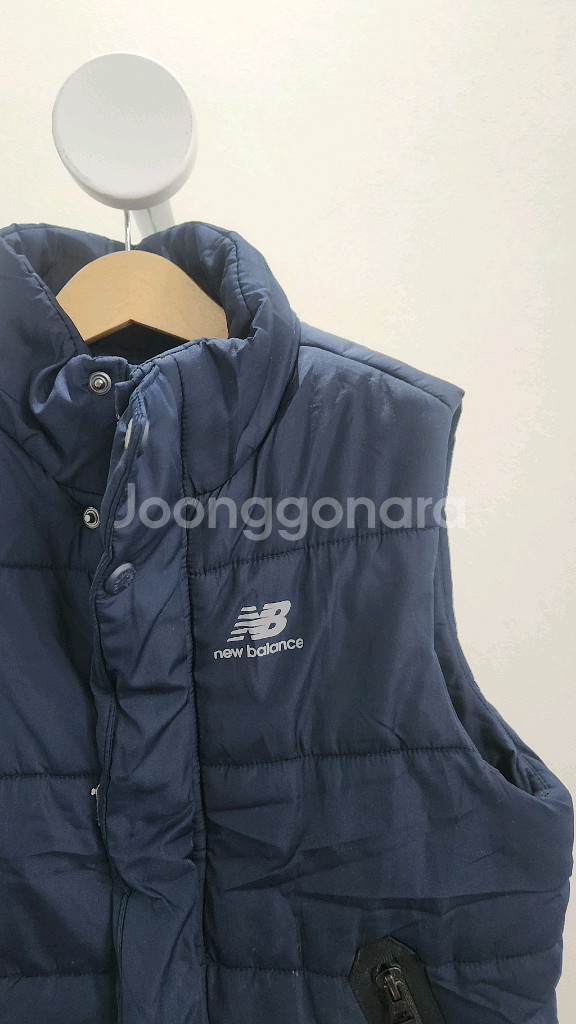 뉴발란스 키즈 네이비 패딩 조끼 130--2