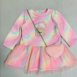 프랜치캣 기모 원피스 100