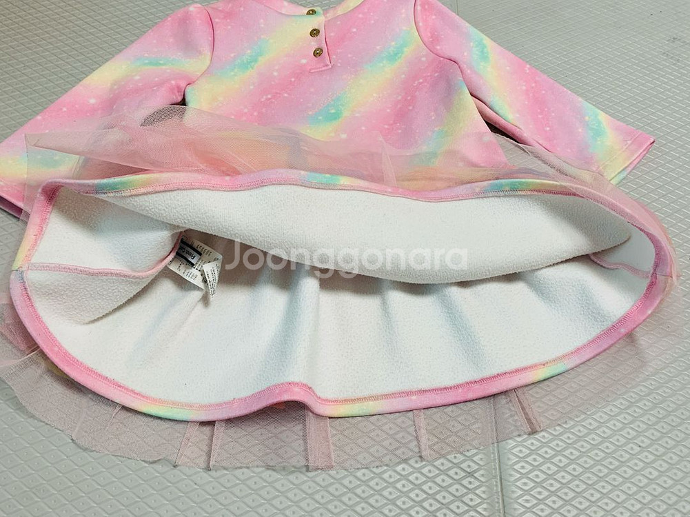 프랜치캣 기모 원피스 100--6