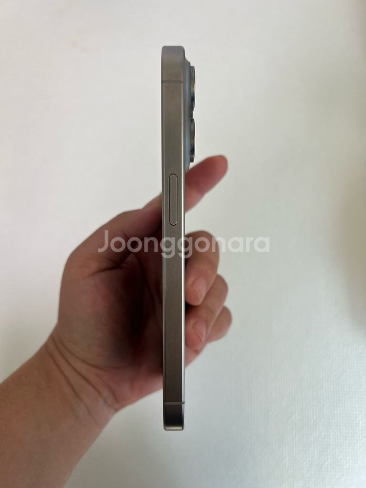 아이폰 15프로 256기가 내츄럴--6