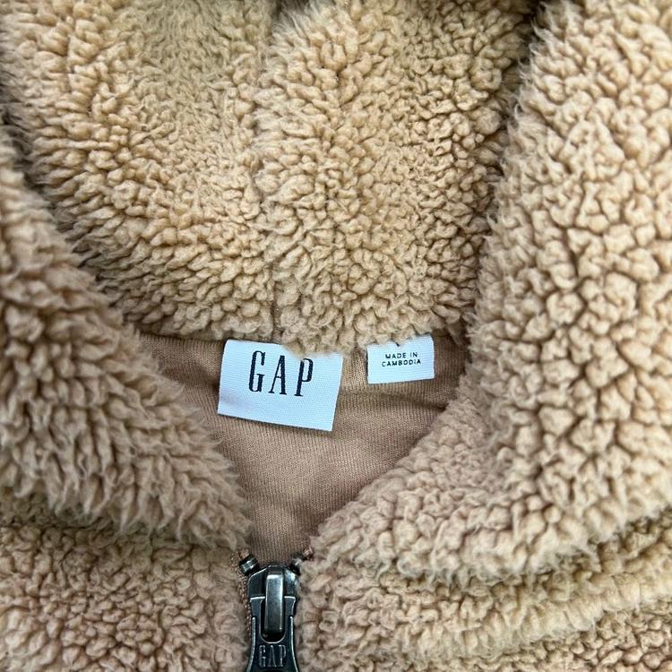 L) GAP 갭 뽀글이 플리스 후드집업 자켓 후리스 점퍼 이미지